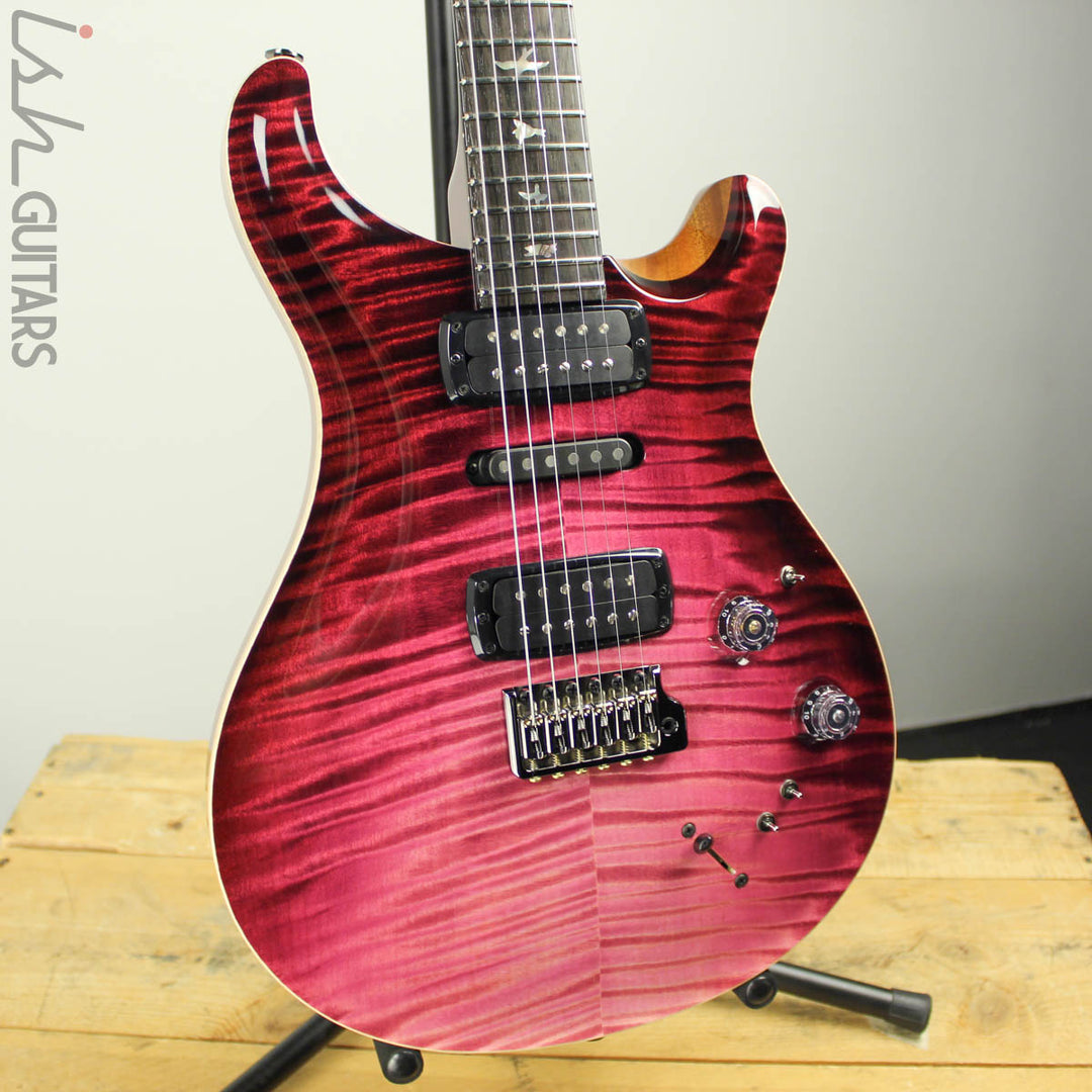 2019 PRS Modern Eagle V Private Stock Limited Raspberry Dragon&
