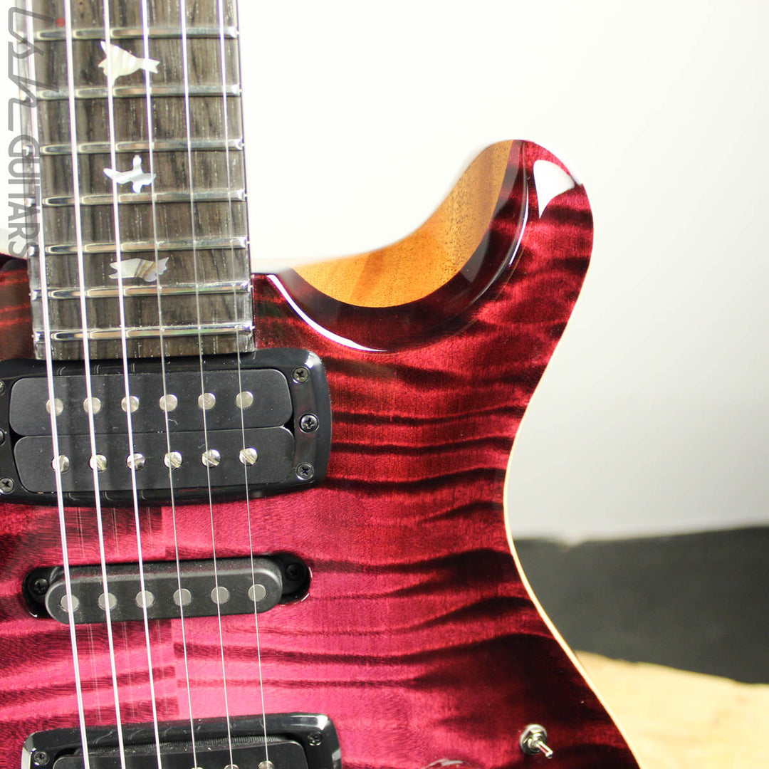 2019 PRS Modern Eagle V Private Stock Limited Raspberry Dragon&