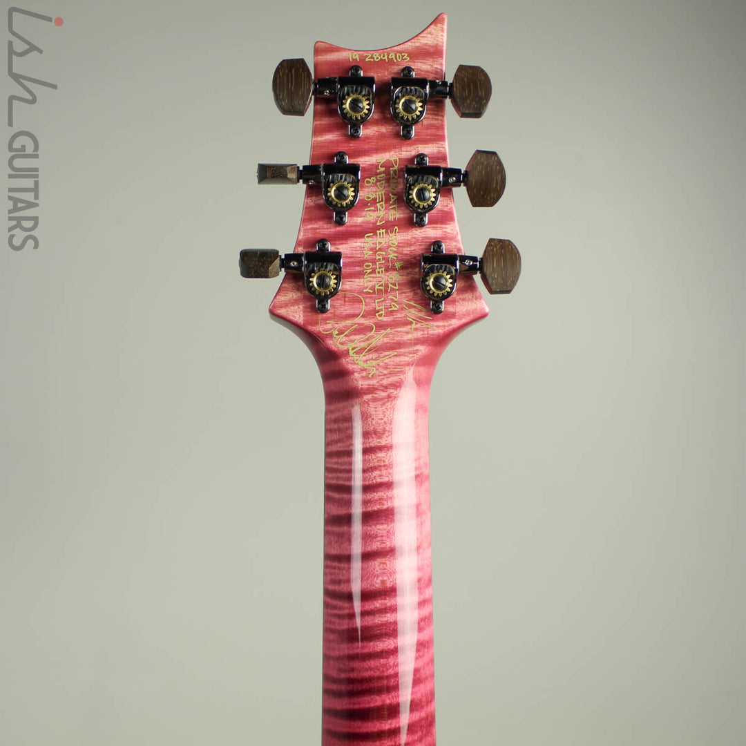 2019 PRS Modern Eagle V Private Stock Limited Raspberry Dragon&