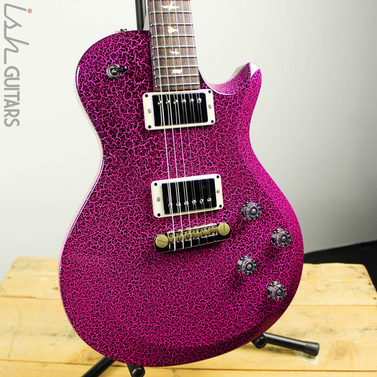 2019 PRS S2 Singlecut Pink Crackle – Ish Guitars