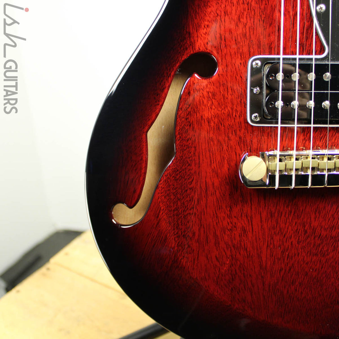 2019 PRS S2 Mira Semi-Hollow Vintage Cherry Smokeburst
