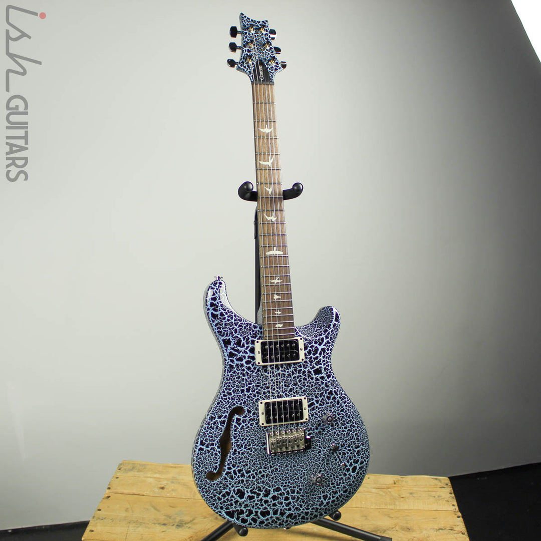 2019 PRS S2 Custom 22 Semi Hollow Powder Blue Crackle