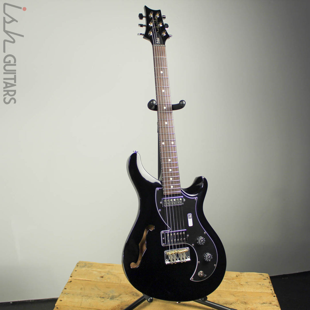 2019 PRS S2 Vela Semi-Hollow Black