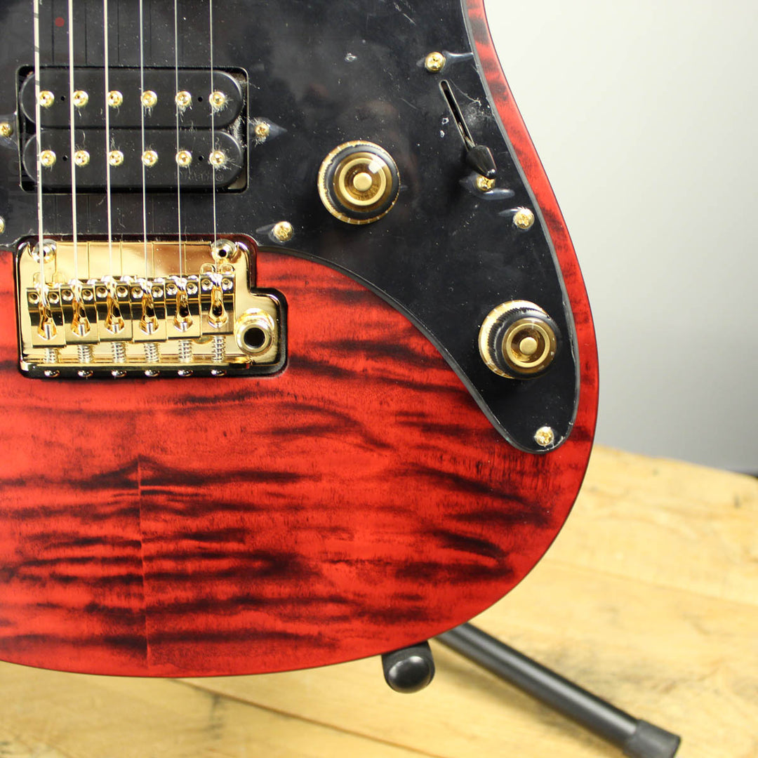 Ibanez SLM10 Scott LePage Transparent Red Matte