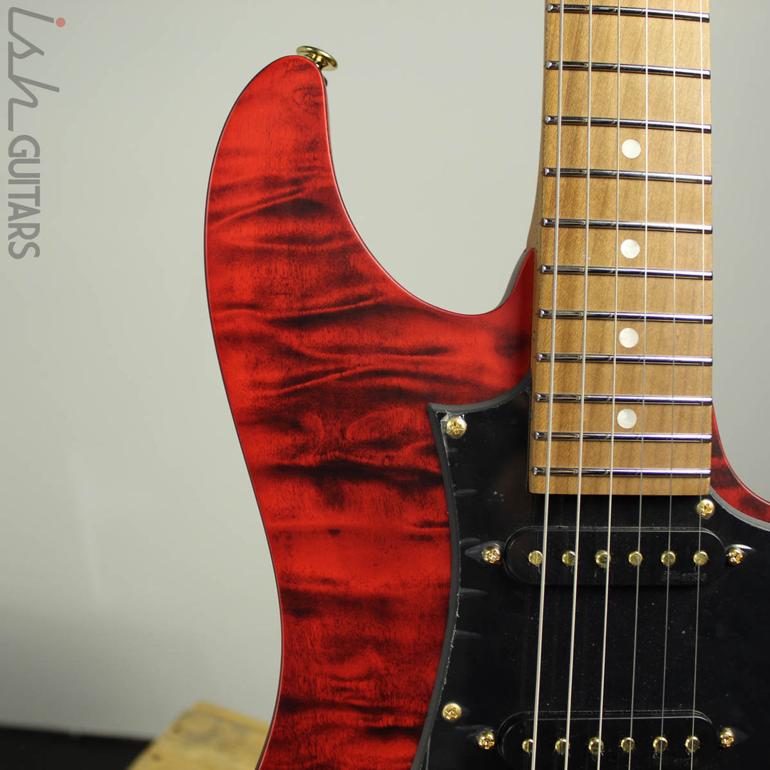 Ibanez SLM10 Scott LePage Transparent Red Matte