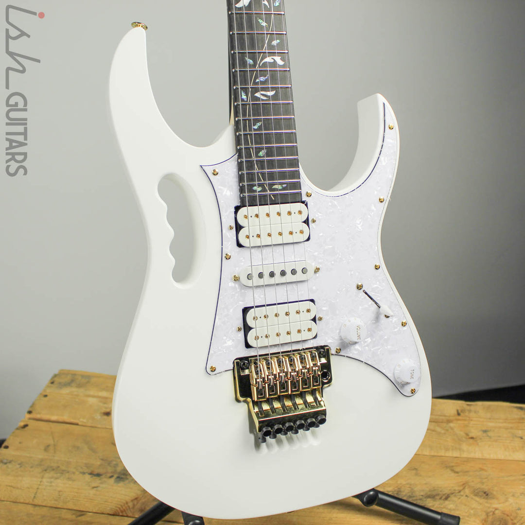 Ibanez Premium Steve Vai JEM7VP White