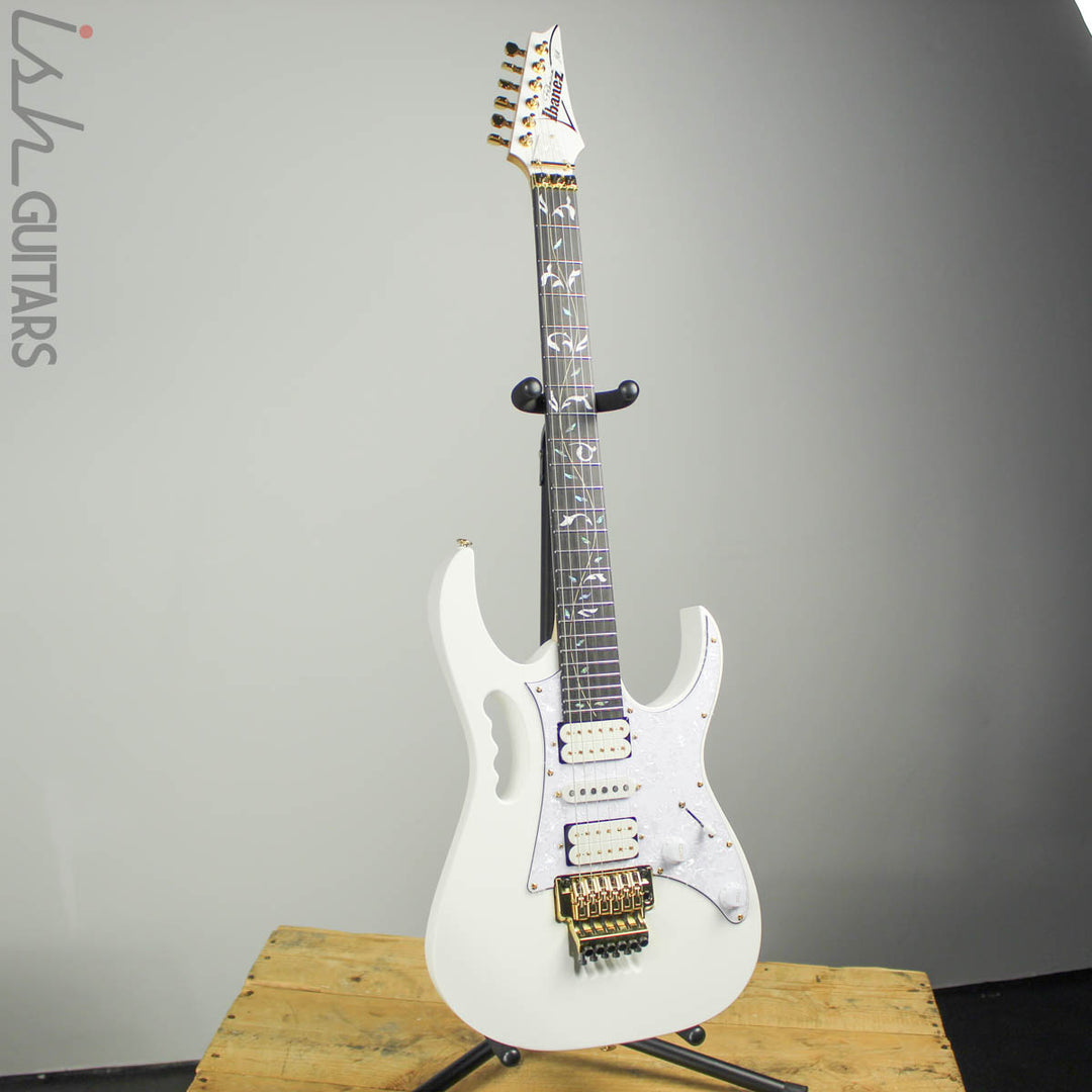Ibanez Premium Steve Vai JEM7VP White