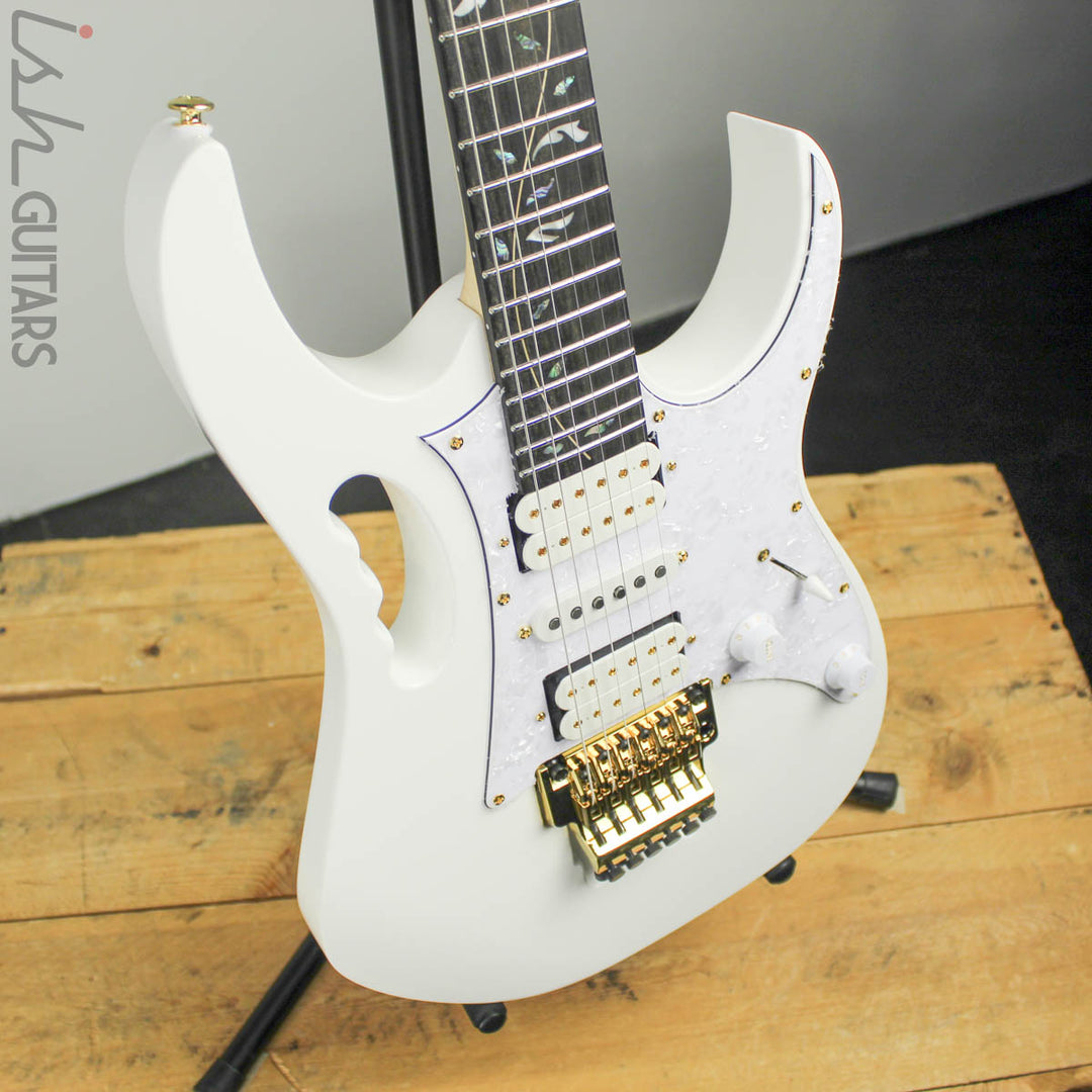 Ibanez Premium Steve Vai JEM7VP White