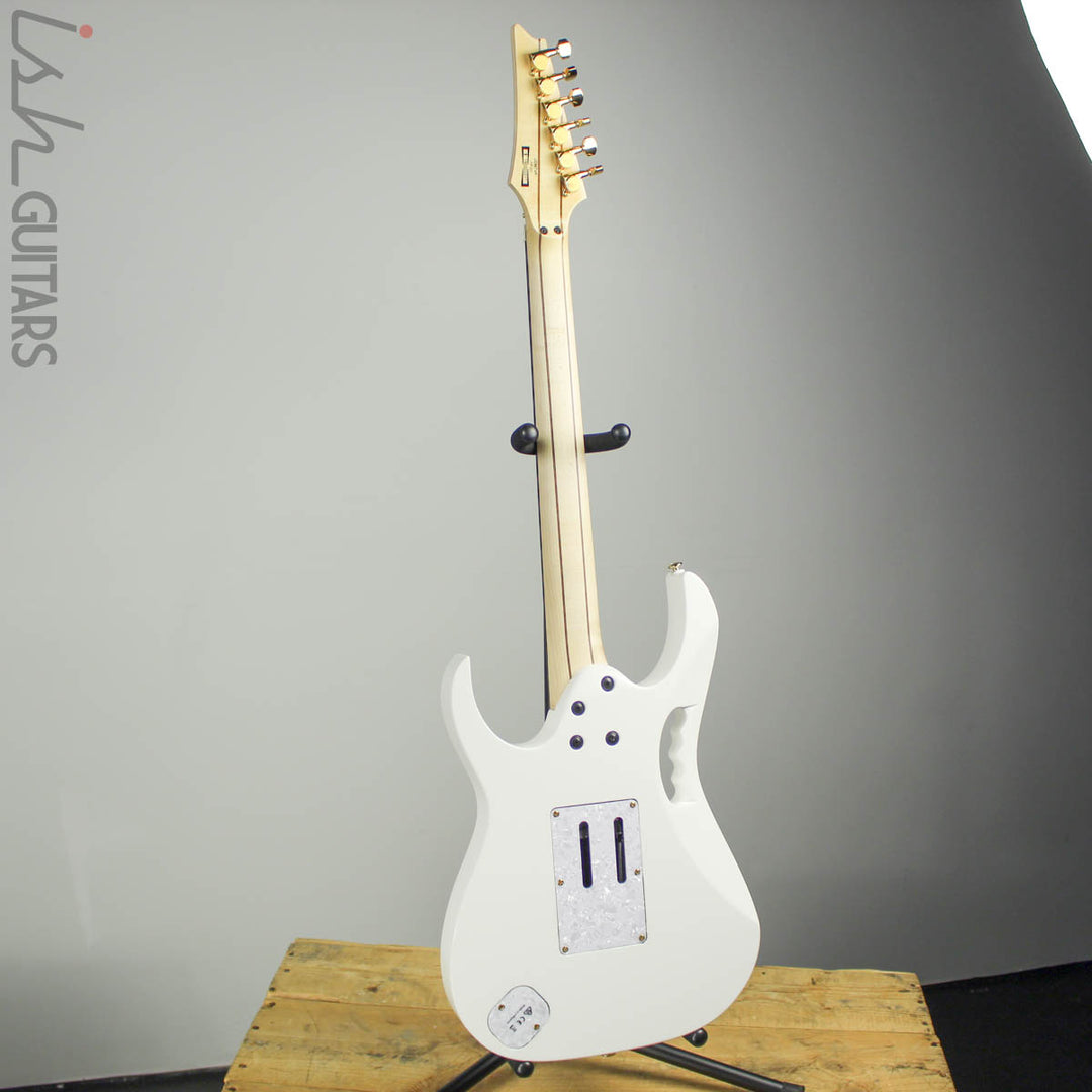 Ibanez Premium Steve Vai JEM7VP White
