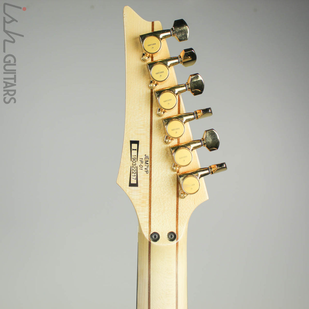 Ibanez Premium Steve Vai JEM7VP White