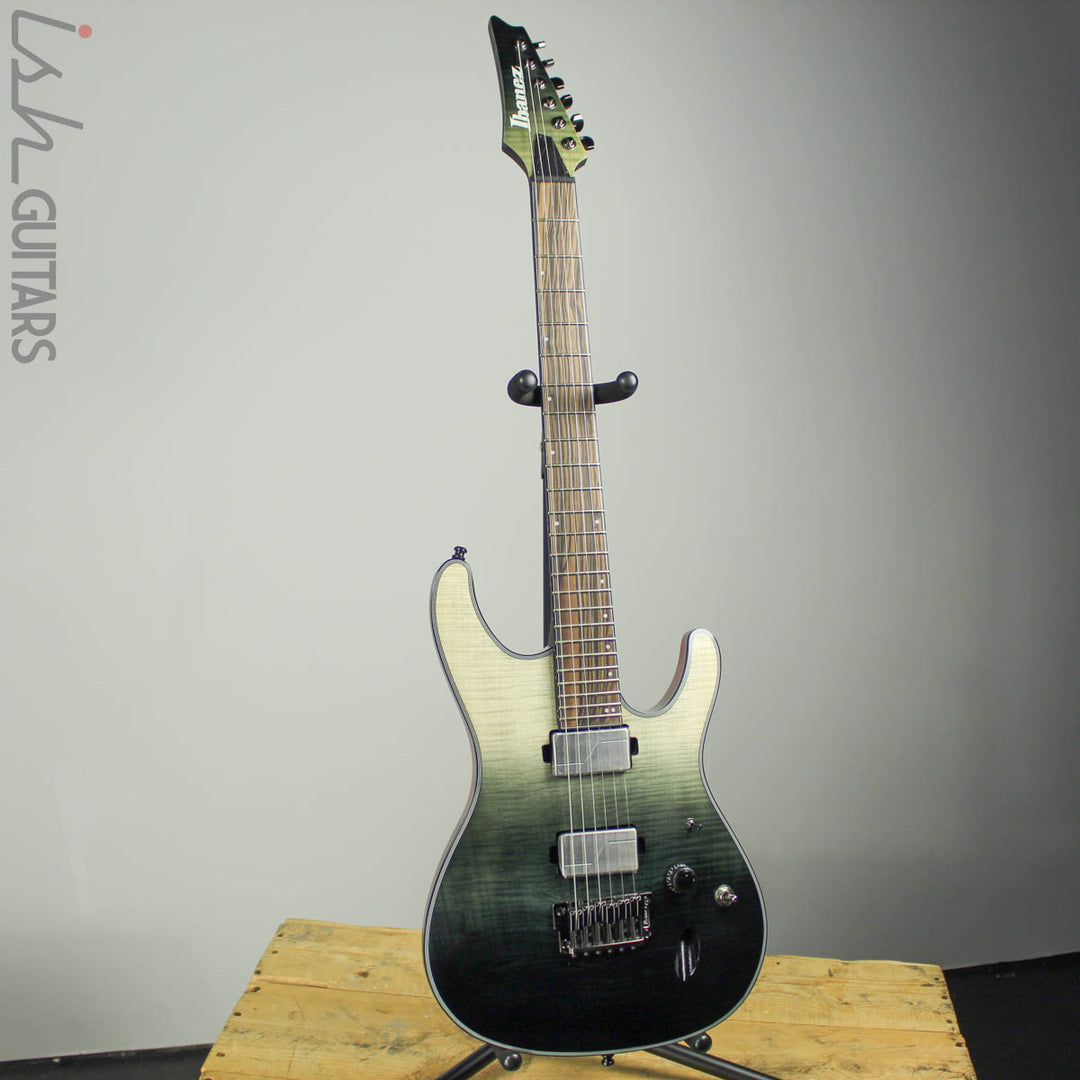 Ibanez Axion Label S61AL Black Mirage Gradation Low Gloss
