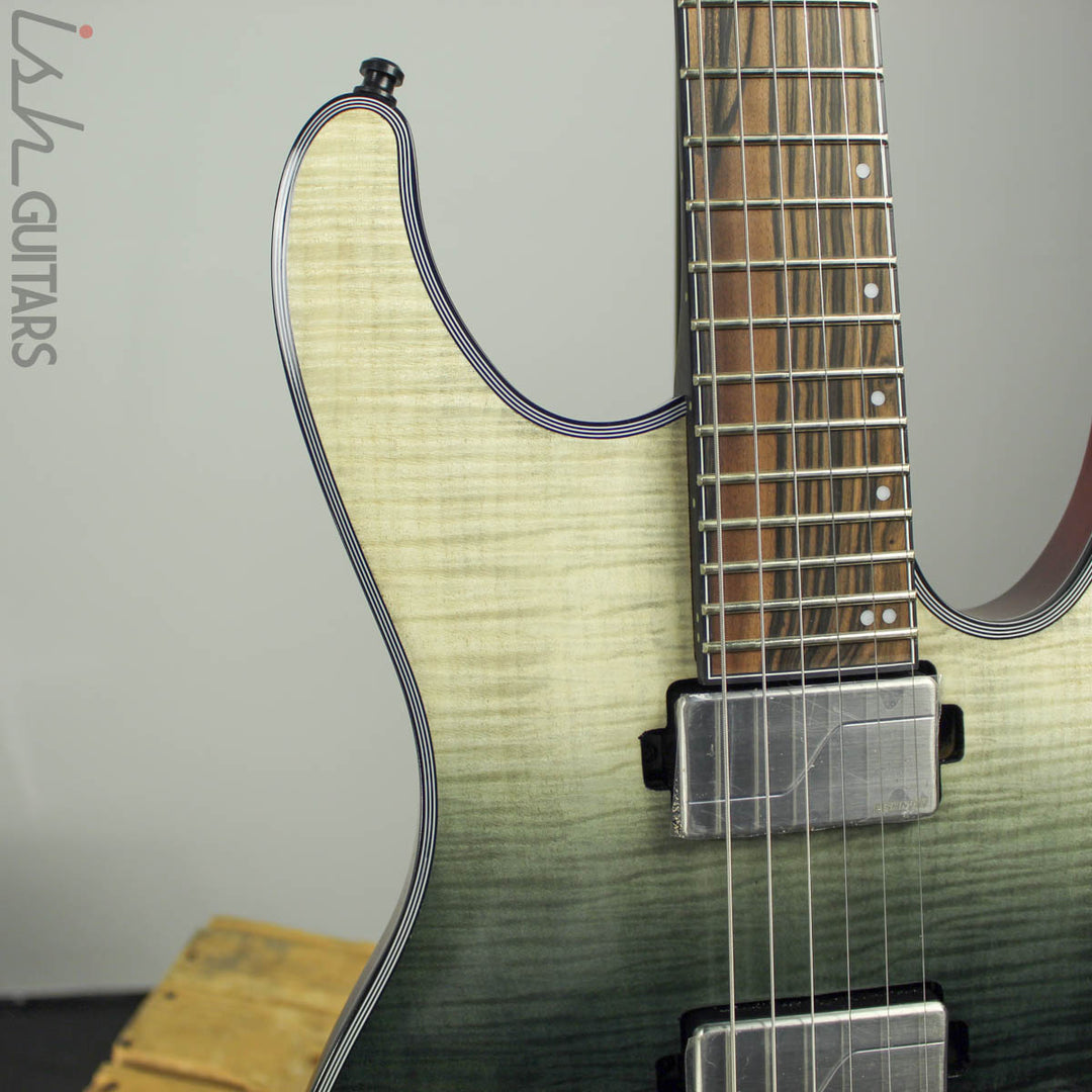 Ibanez Axion Label S61AL Black Mirage Gradation Low Gloss
