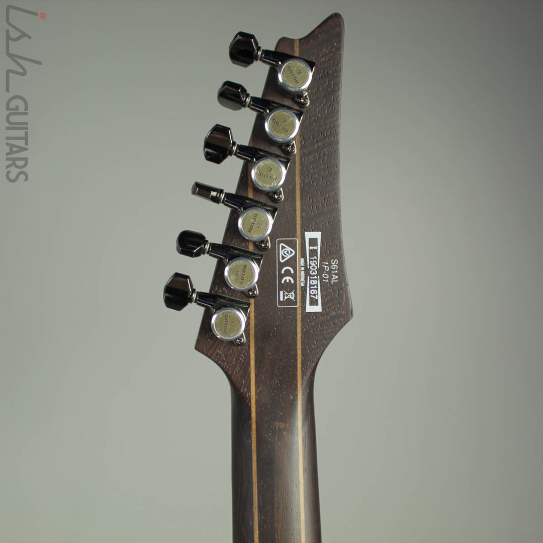 Ibanez Axion Label S61AL Black Mirage Gradation Low Gloss