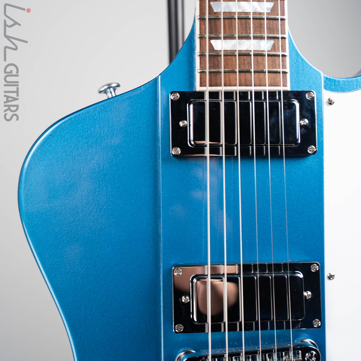 2017 Gibson Firebird HP High Performance Pelham Blue – Ish Guitars