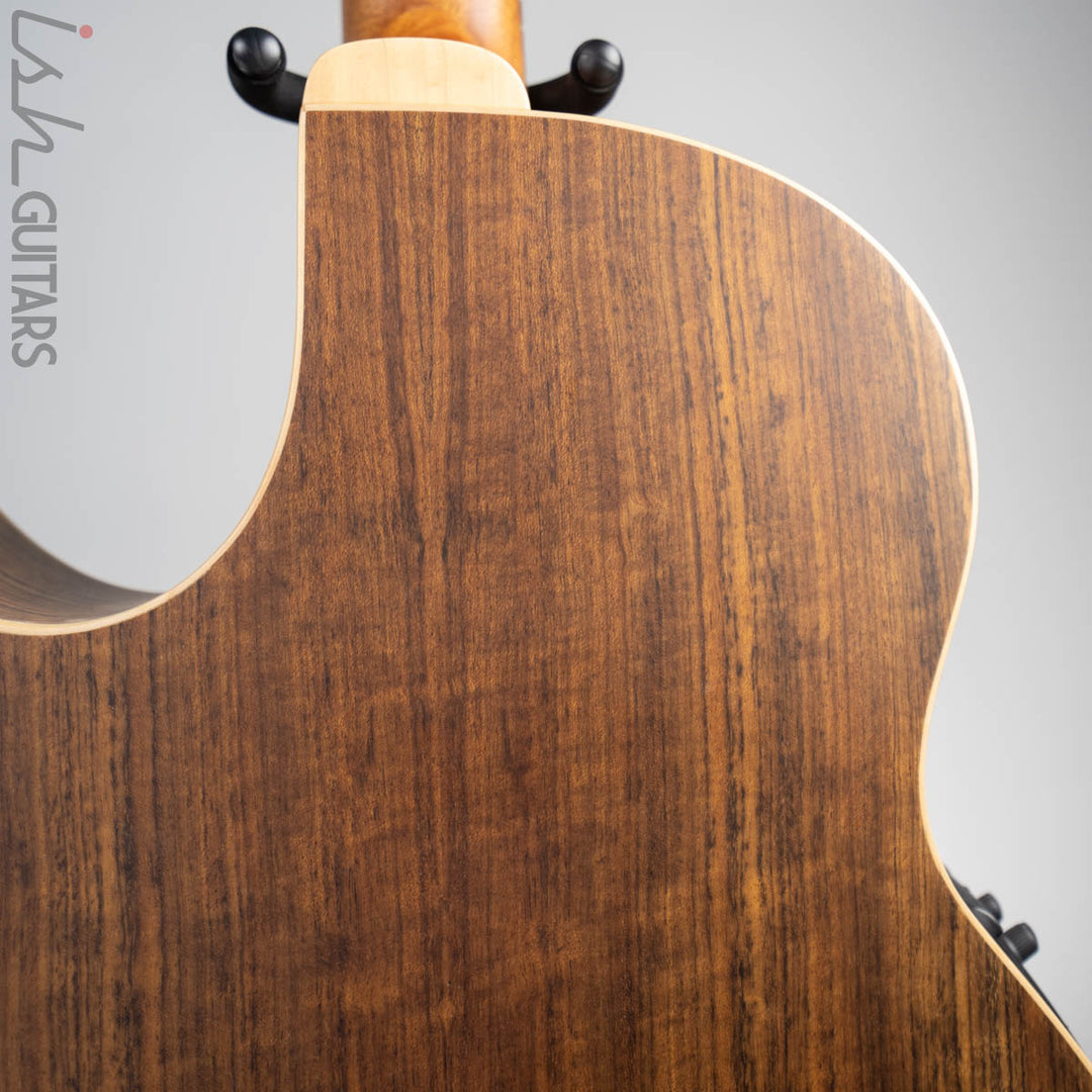 2020 Warwick Alien 5 String Acoustic Bass Guitar Natural Transparent Satin