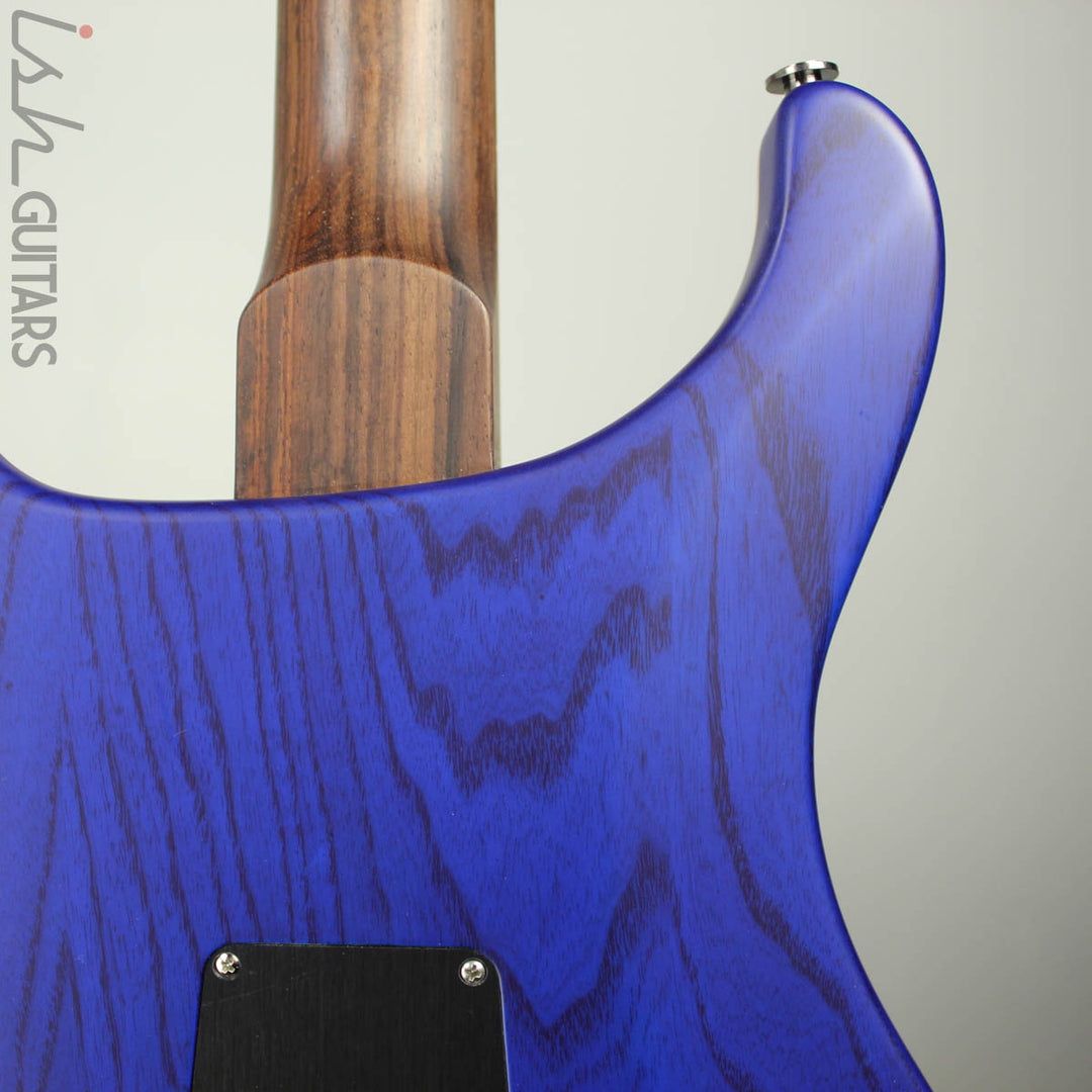 2020 Paul Reed Smith PRS Wood Library Special 22 Semi-Hollow Blue Green Satin Ash Rosewood Neck