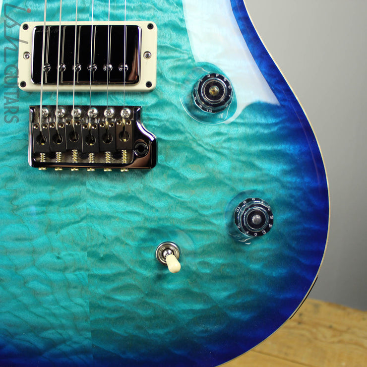 PRS Paul Reed Smith Custom 24 Wood Library Quilt Rosewood Neck Makena Blue