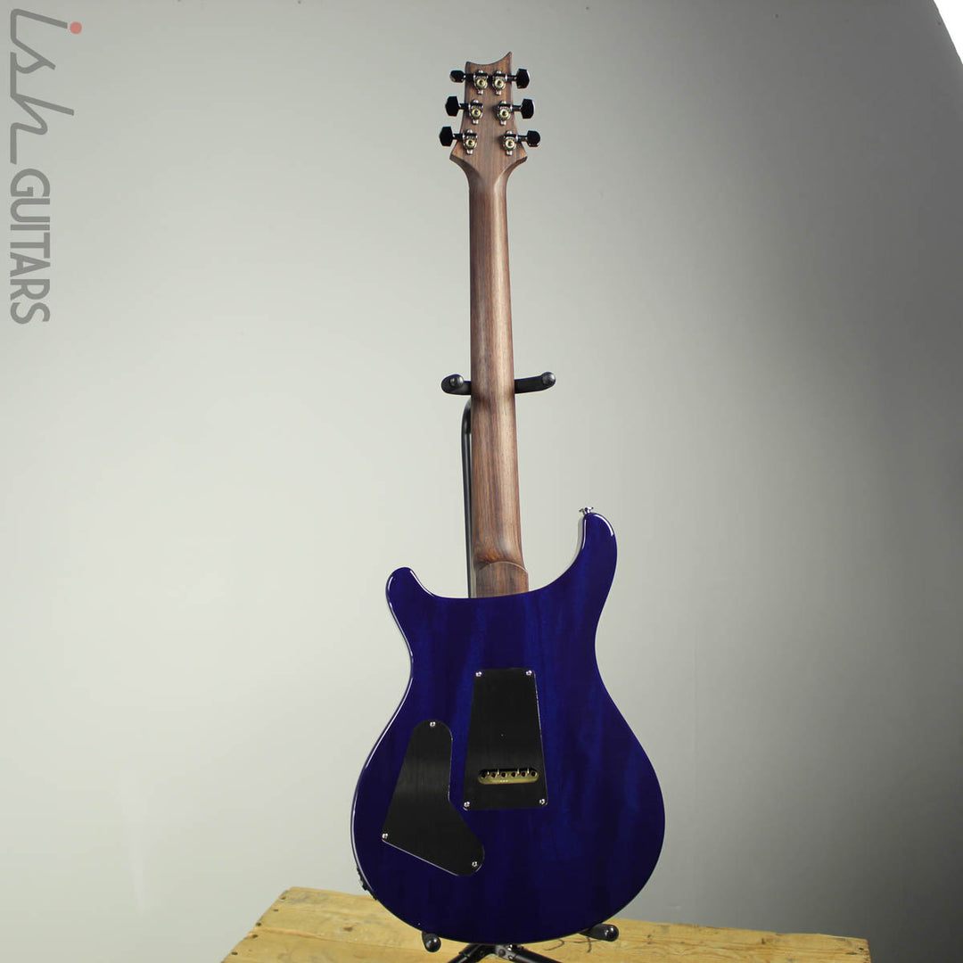 PRS Paul Reed Smith Custom 24 Wood Library Quilt Rosewood Neck Makena Blue