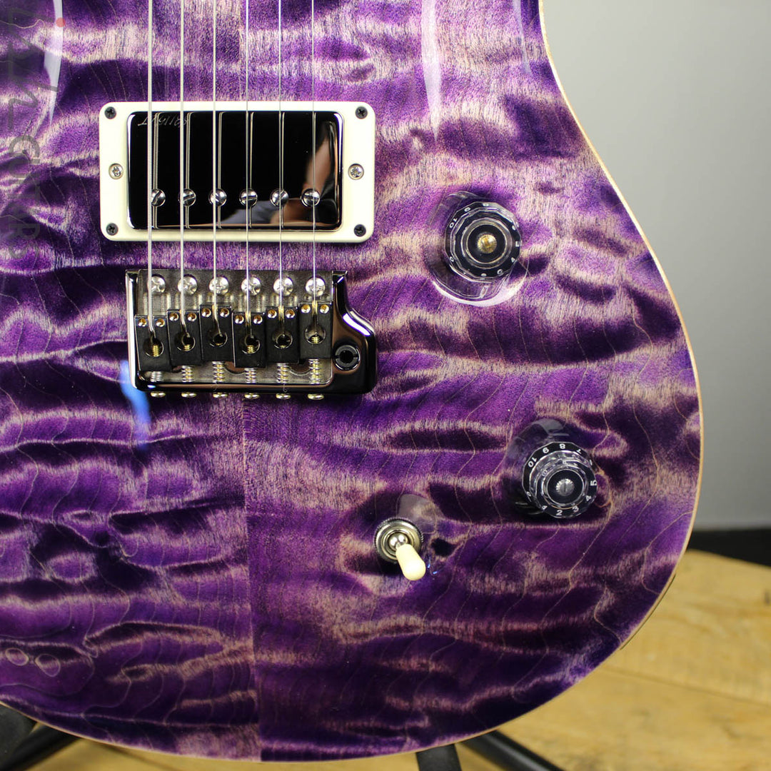 2020 Paul Reed Smith PRS Wood Library Custom 24 Faded Purple Quilt Rosewood Neck
