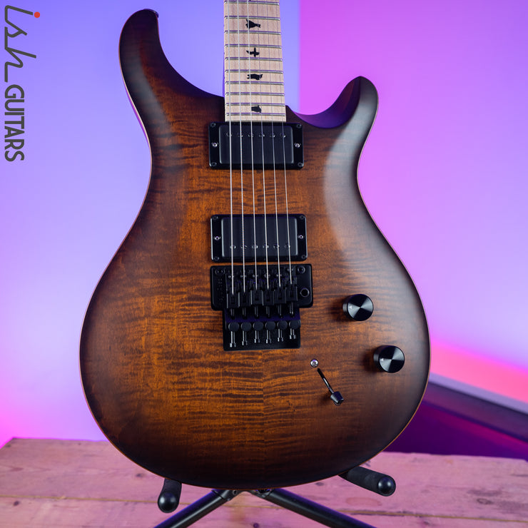 2020 PRS Dustie Waring DW CE 24 Floyd Burnt Amber Smokeburst