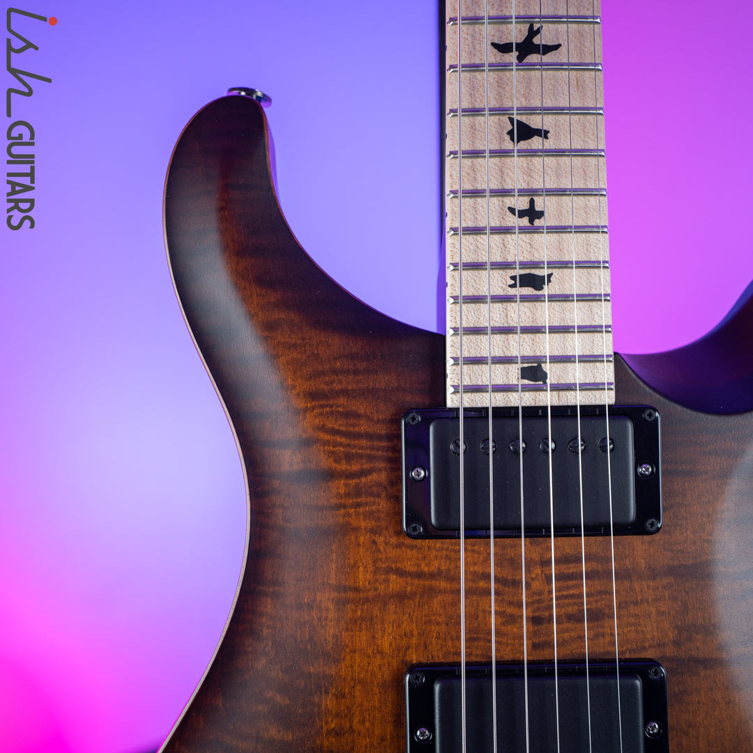 2020 PRS Dustie Waring DW CE 24 Floyd Burnt Amber Smokeburst