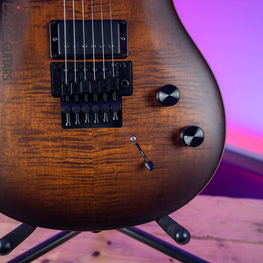 2020 PRS Dustie Waring DW CE 24 Floyd Burnt Amber Smokeburst