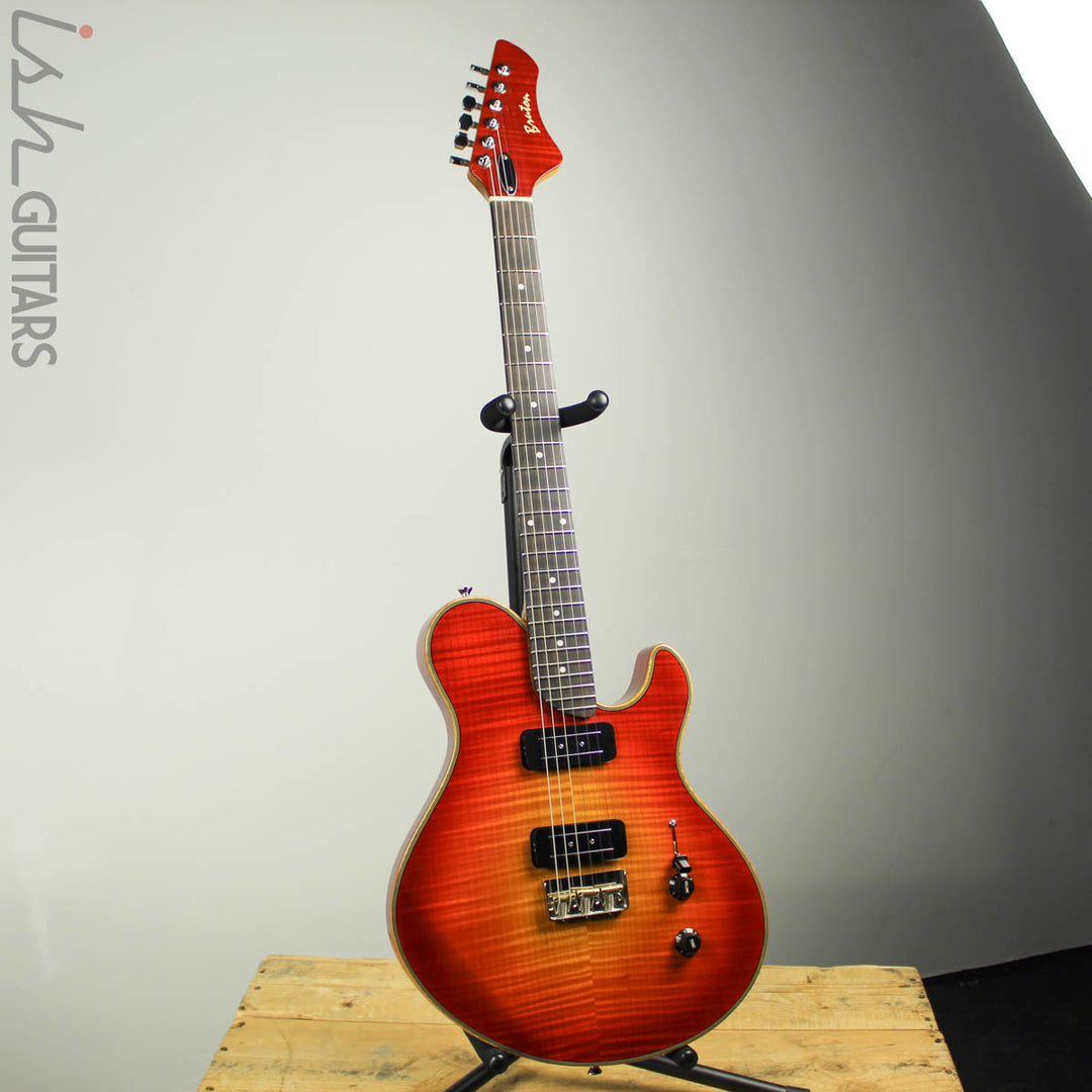 Bruton Hampden Uppercut Cherry Sunburst