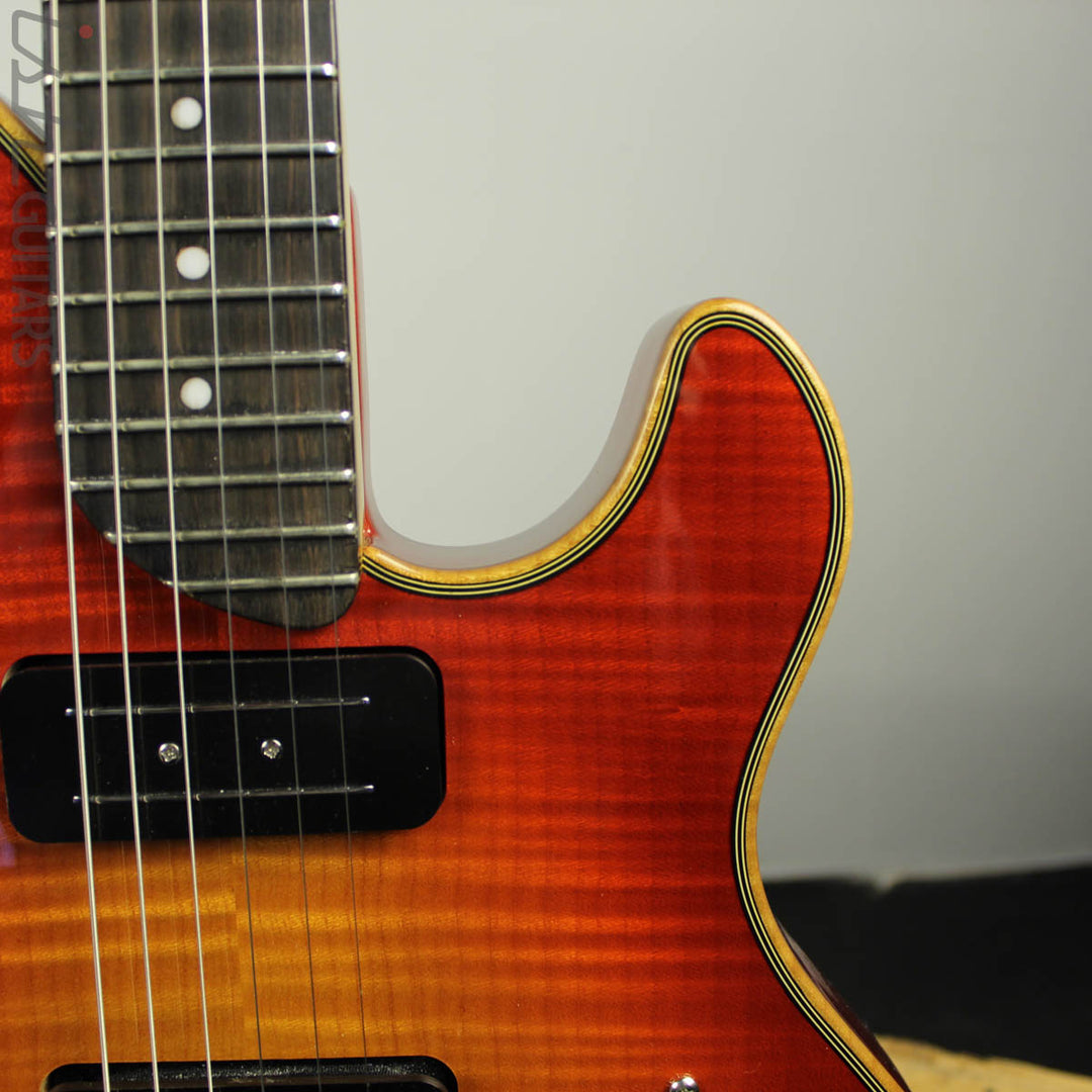 Bruton Hampden Uppercut Cherry Sunburst