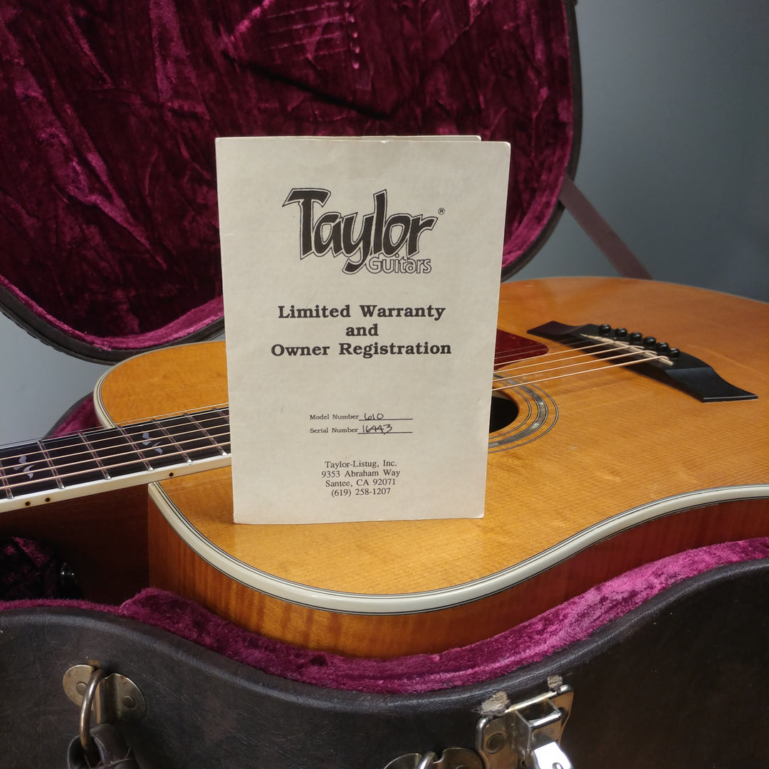 1993 Taylor 610 Natural With L.R. Baggs iBeam