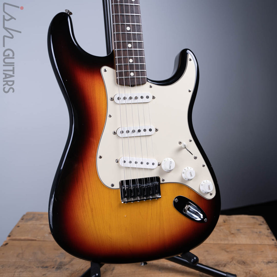 1996 Fender Robert Cray Signature Stratocaster Three Tone Sunburst