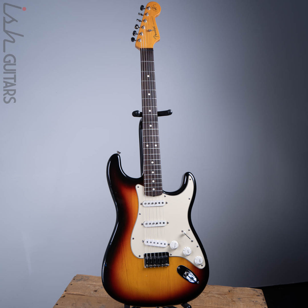 1996 Fender Robert Cray Signature Stratocaster Three Tone Sunburst