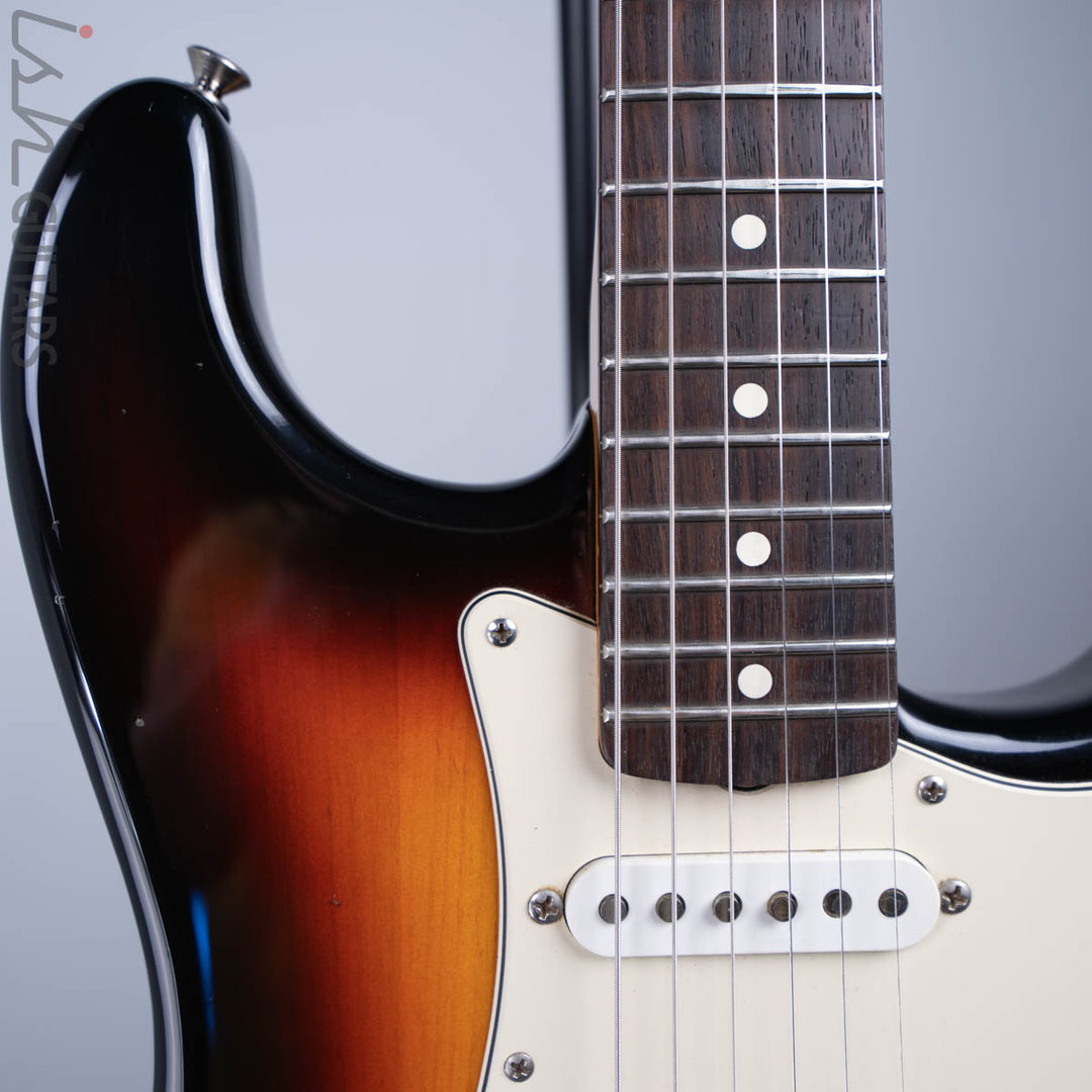 1996 Fender Robert Cray Signature Stratocaster Three Tone Sunburst