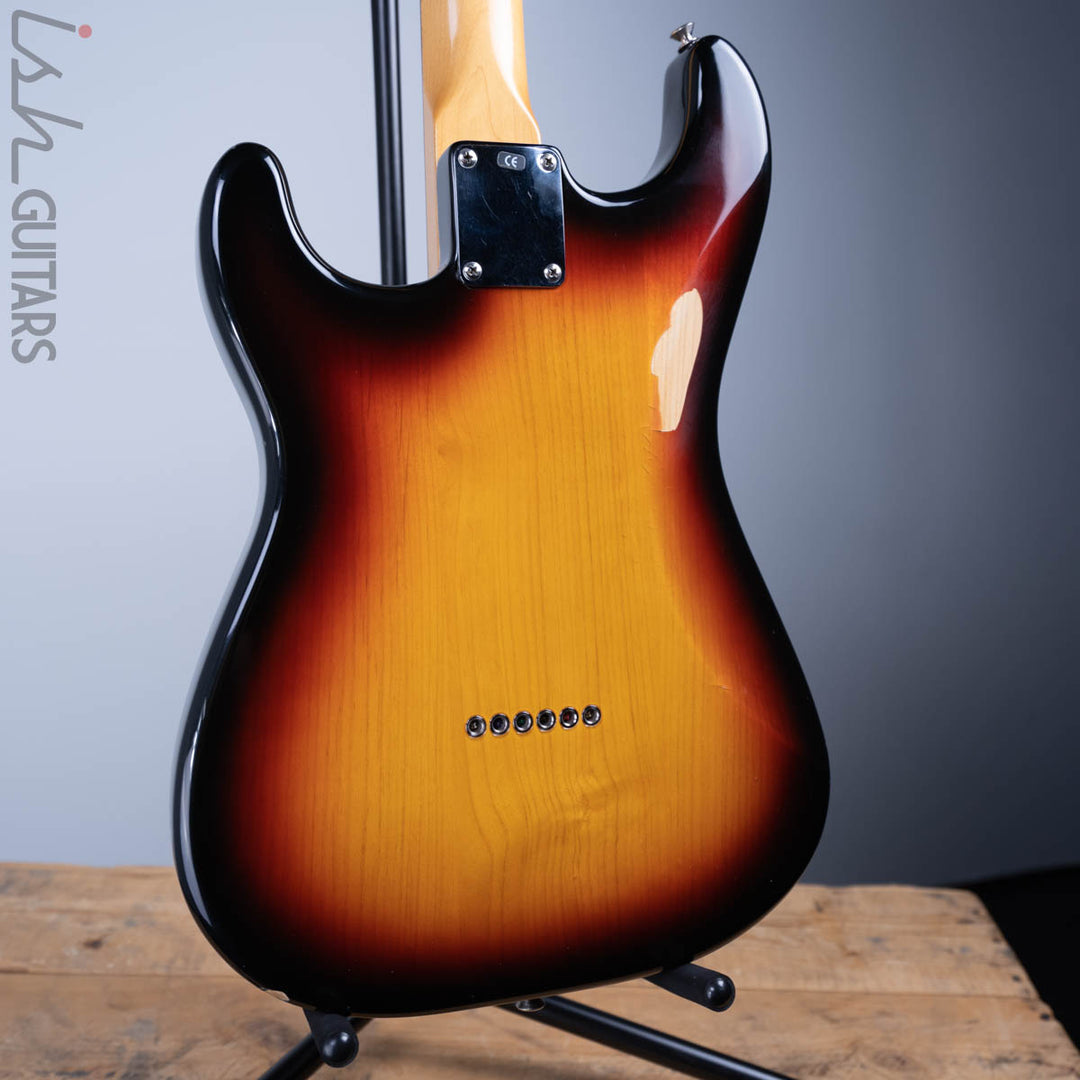 1996 Fender Robert Cray Signature Stratocaster Three Tone Sunburst