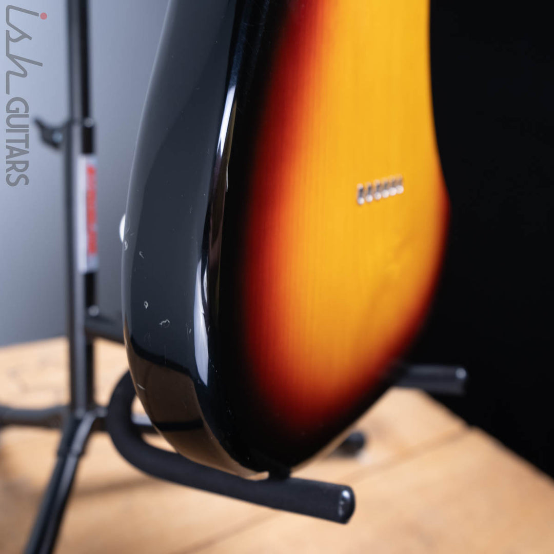 1996 Fender Robert Cray Signature Stratocaster Three Tone Sunburst