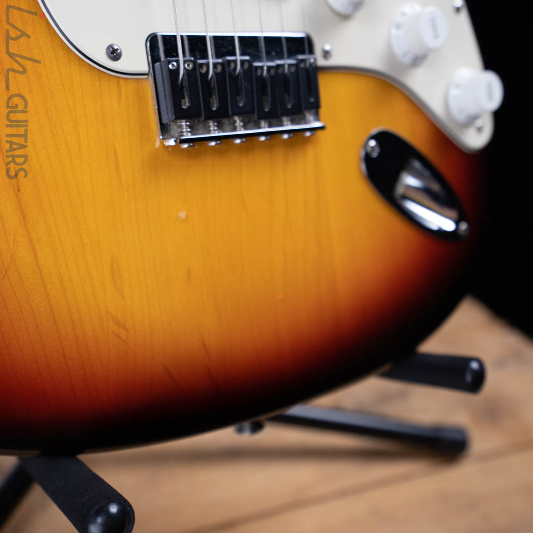 1996 Fender Robert Cray Signature Stratocaster Three Tone Sunburst