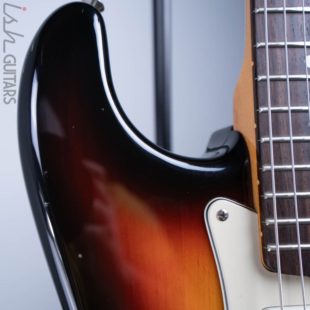 1996 Fender Robert Cray Signature Stratocaster Three Tone Sunburst