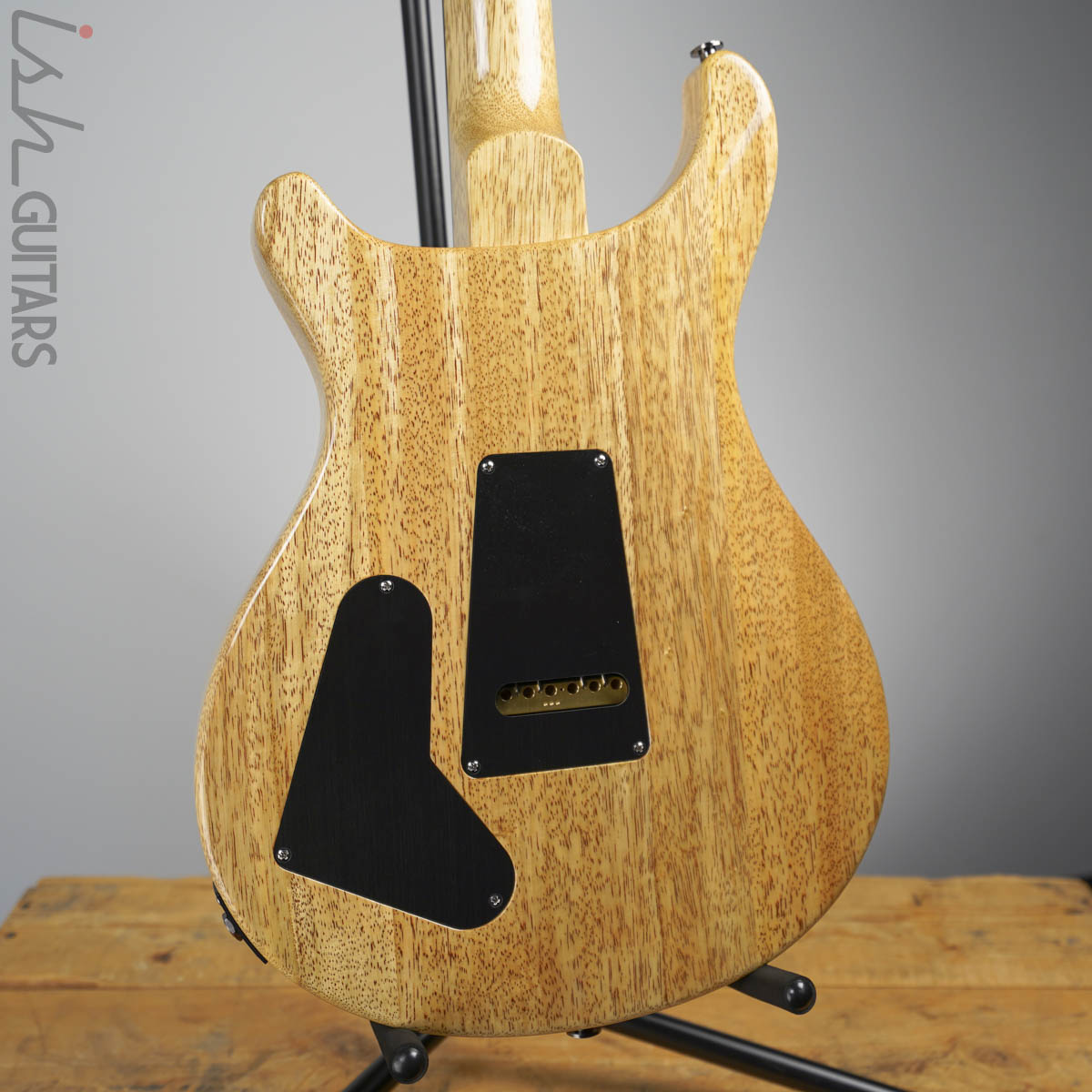 2020 PRS Special 22 Korina Wood Library Opaque Metallic Black
