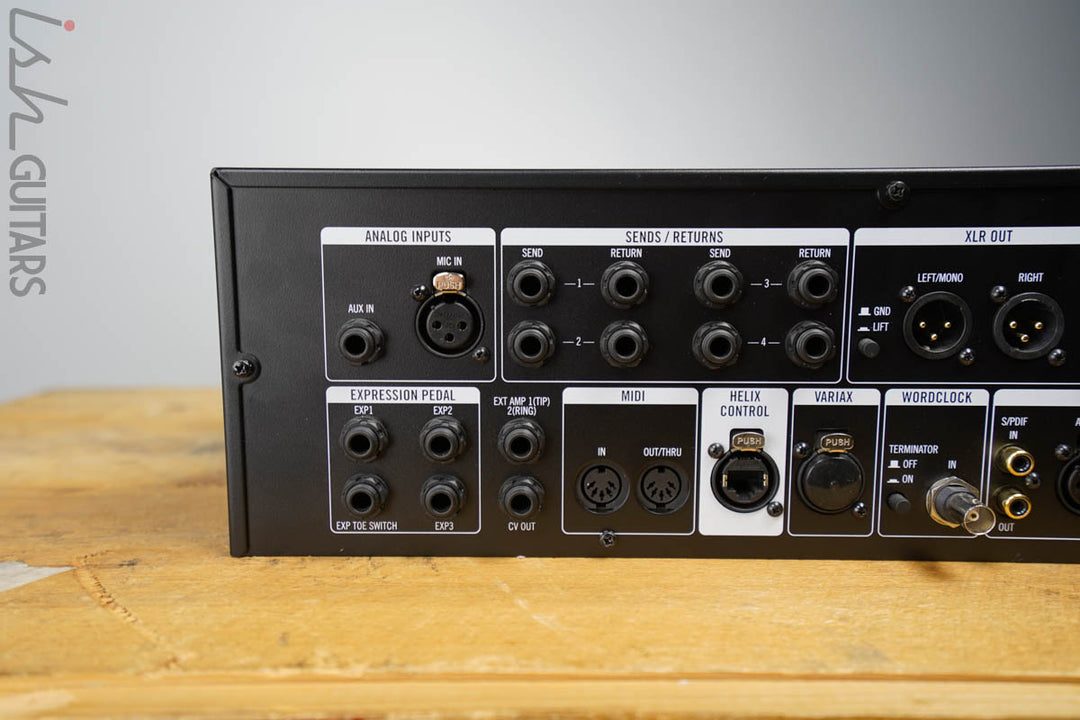 Used Line 6 Helix Rack Multi-Effects Processor – Ish Guitars