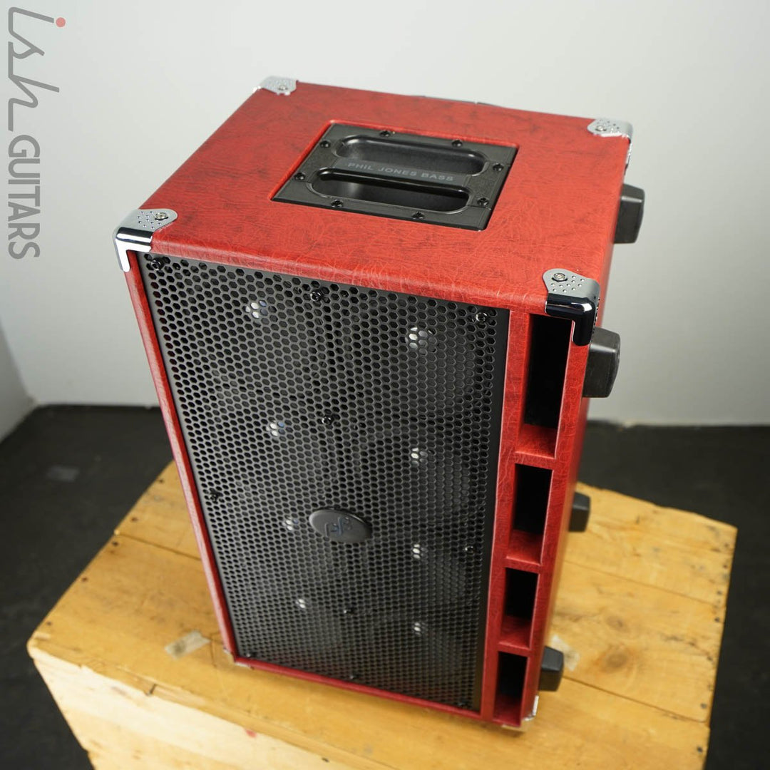 Phil Jones Bass Compact-8 C8 800W Bass Cabinet Red