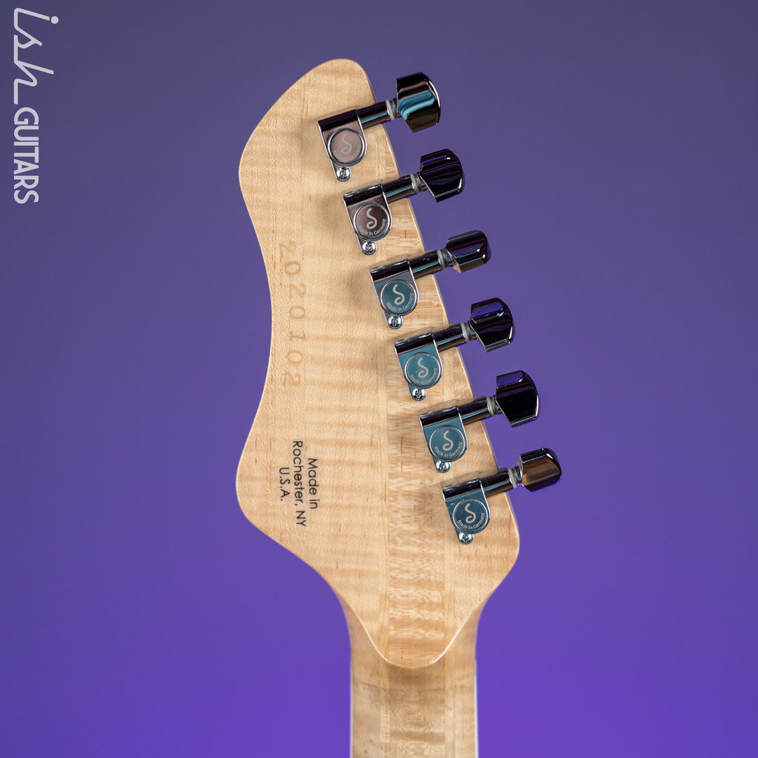 Bruton Universal Electric Archtop Guitar Natural