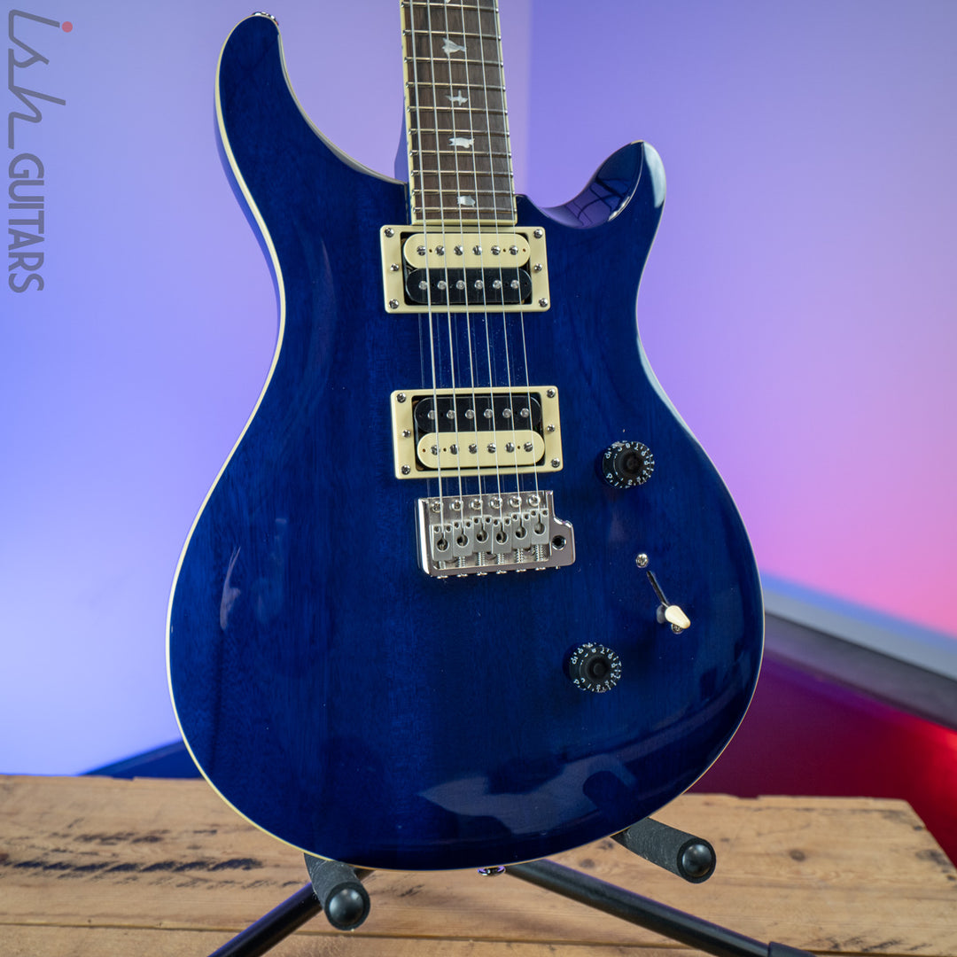 PRS SE Standard 24 Translucent Blue – Ish Guitars