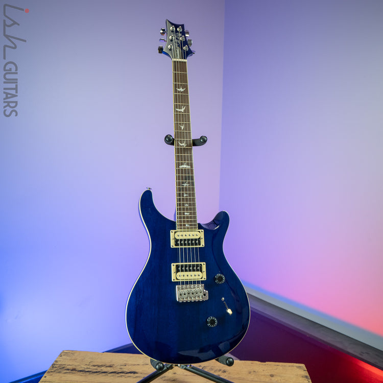 PRS SE Standard 24 Translucent Blue – Ish Guitars