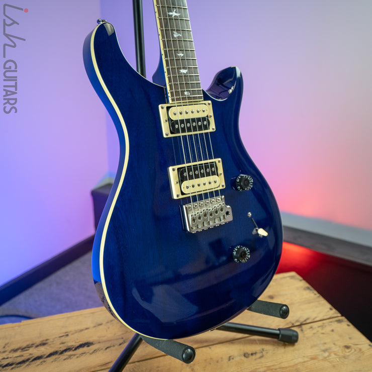 PRS SE Standard 24 Translucent Blue – Ish Guitars