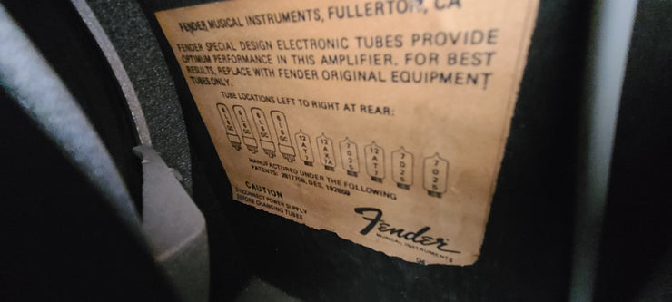 1975 Fender Twin Reverb Silverface