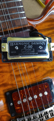 2005 Spector Arc-6 Set Neck Prototype #001 Ultra Amber Owned by Stuart Spector