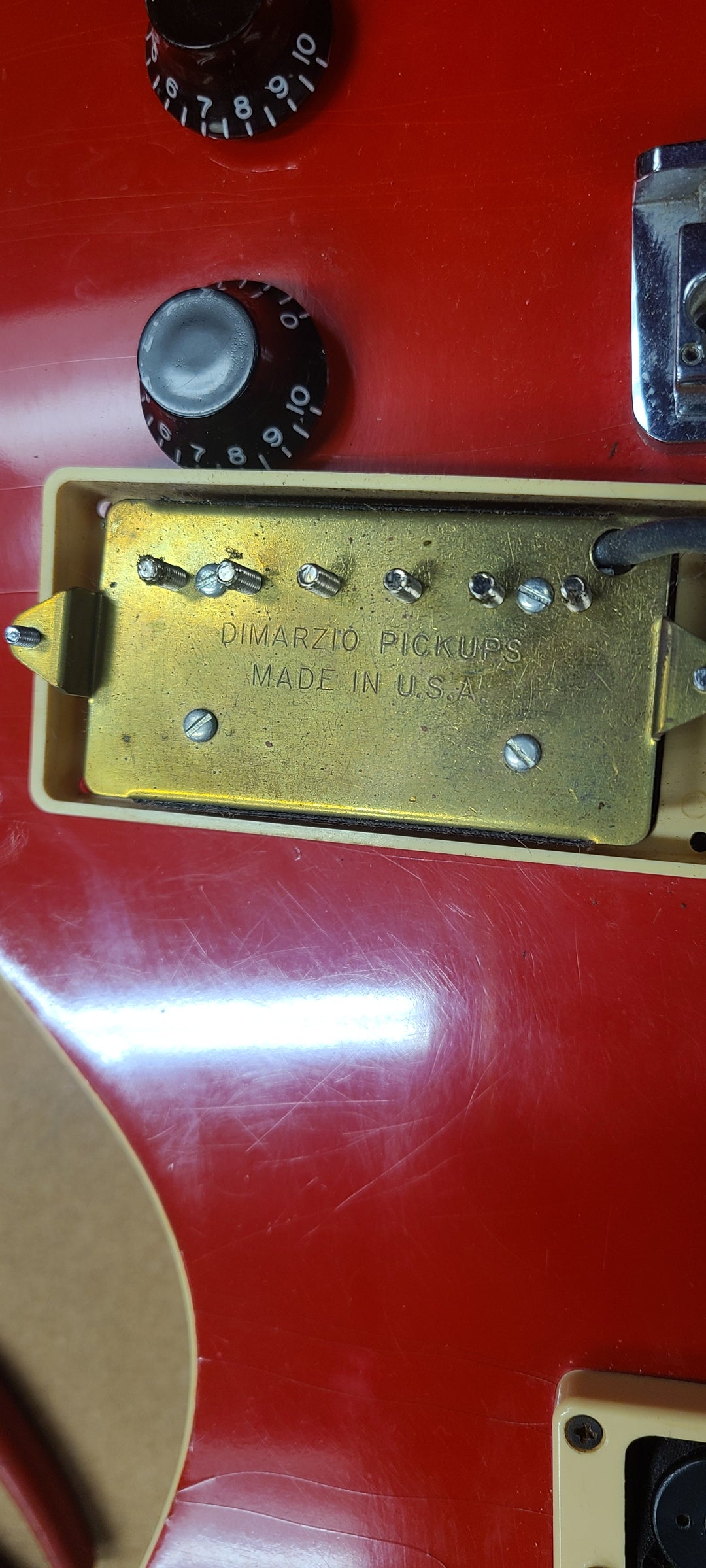 1981 Hamer Sunburst Opaque Red