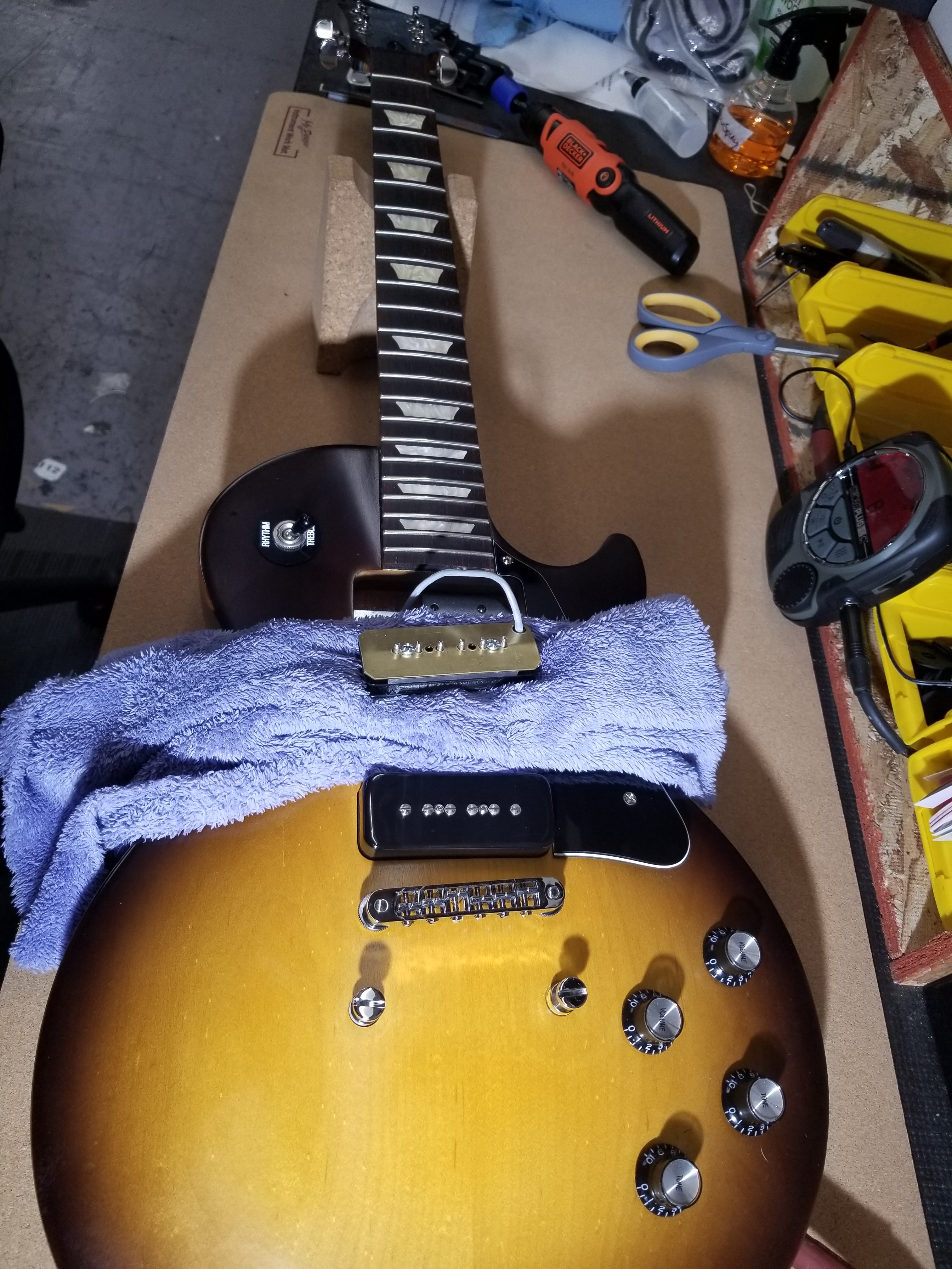 2013 Gibson Les Paul 50's Tribute Vintage Sunburst – Ish Guitars