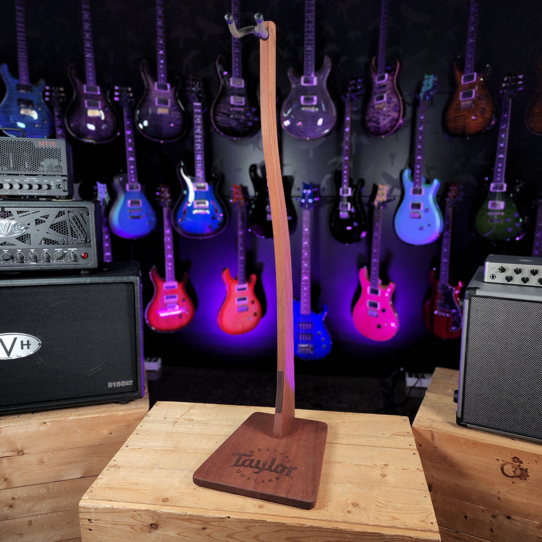 Taylor Mahogany Tall Display Guitar Stand