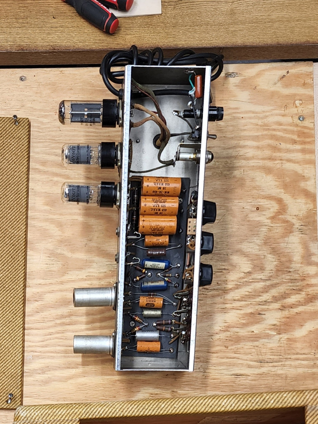 1955 Fender Deluxe 5D3 (Re-Tolexed)