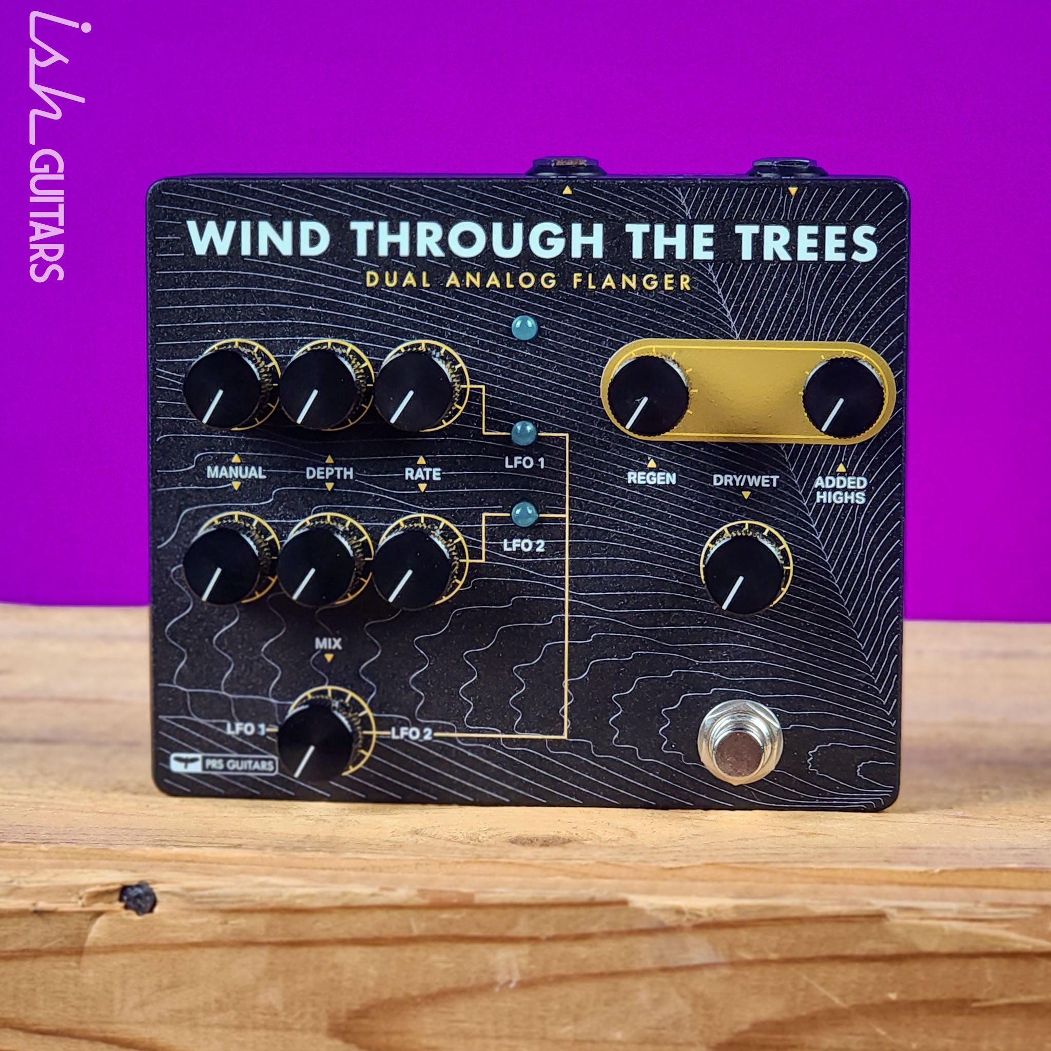 PRS Wind Through The Trees Dual Analog Flanger Pedal Demo – Ish